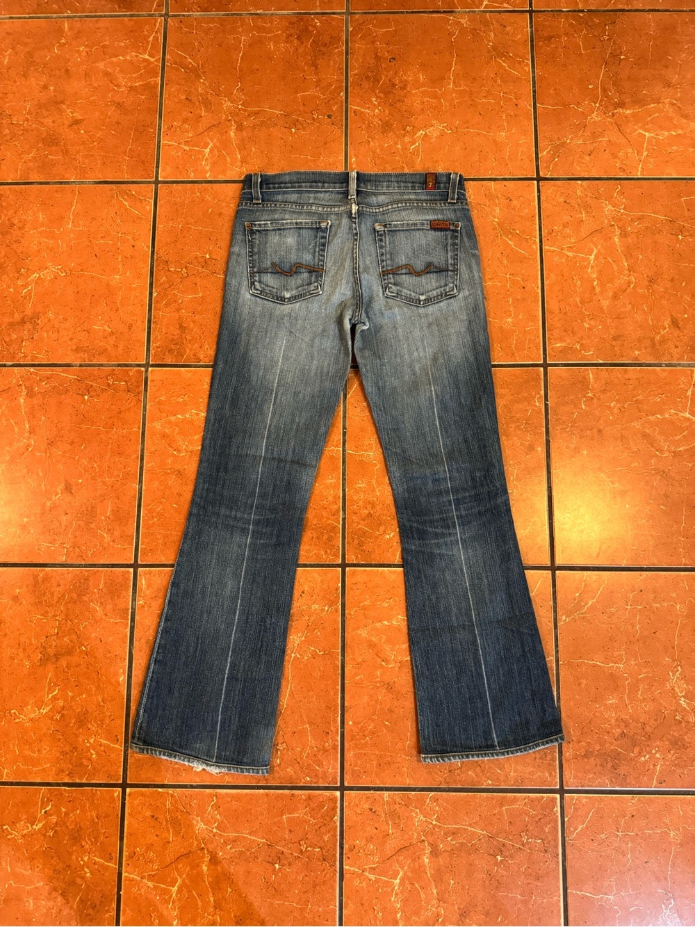 7 For All Mankind Women’s Jeans Size 27 Bootcut Dark Wash